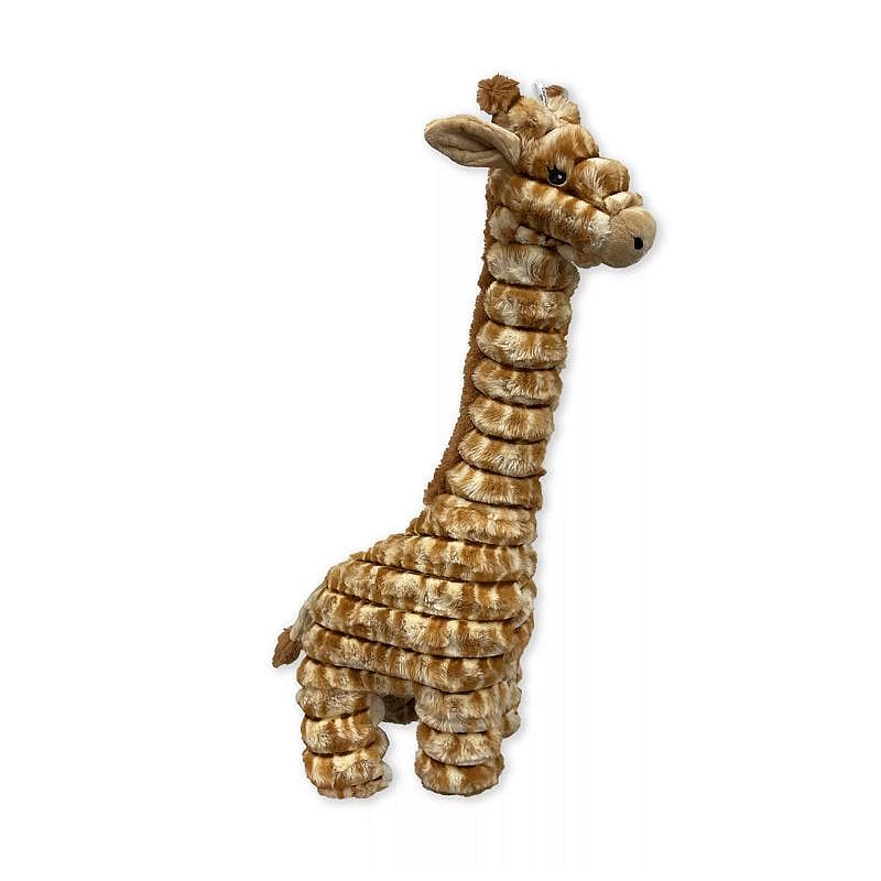 knuffel, pluche, giraf, langben, gestreepte