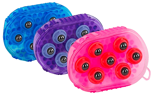 Borstel Magneet Massage Paard Paars