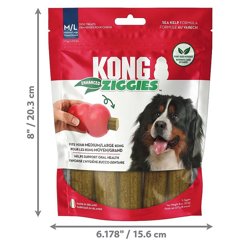 KONG Enhanced Ziggies M/L