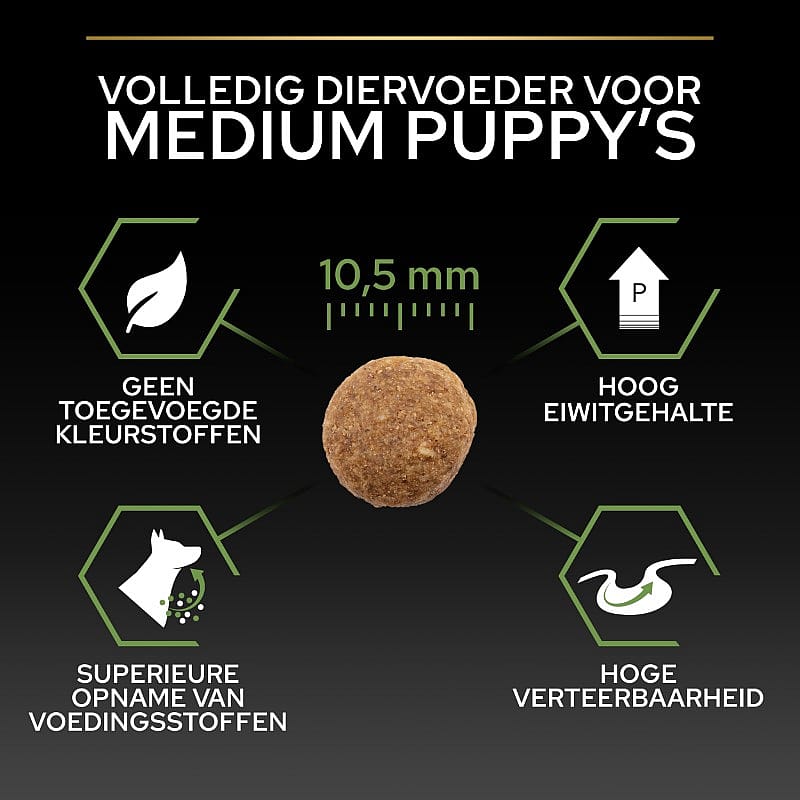 Purina Pro Plan Medium Puppy Healthy Start Kip Hondenvoer 12 kg
