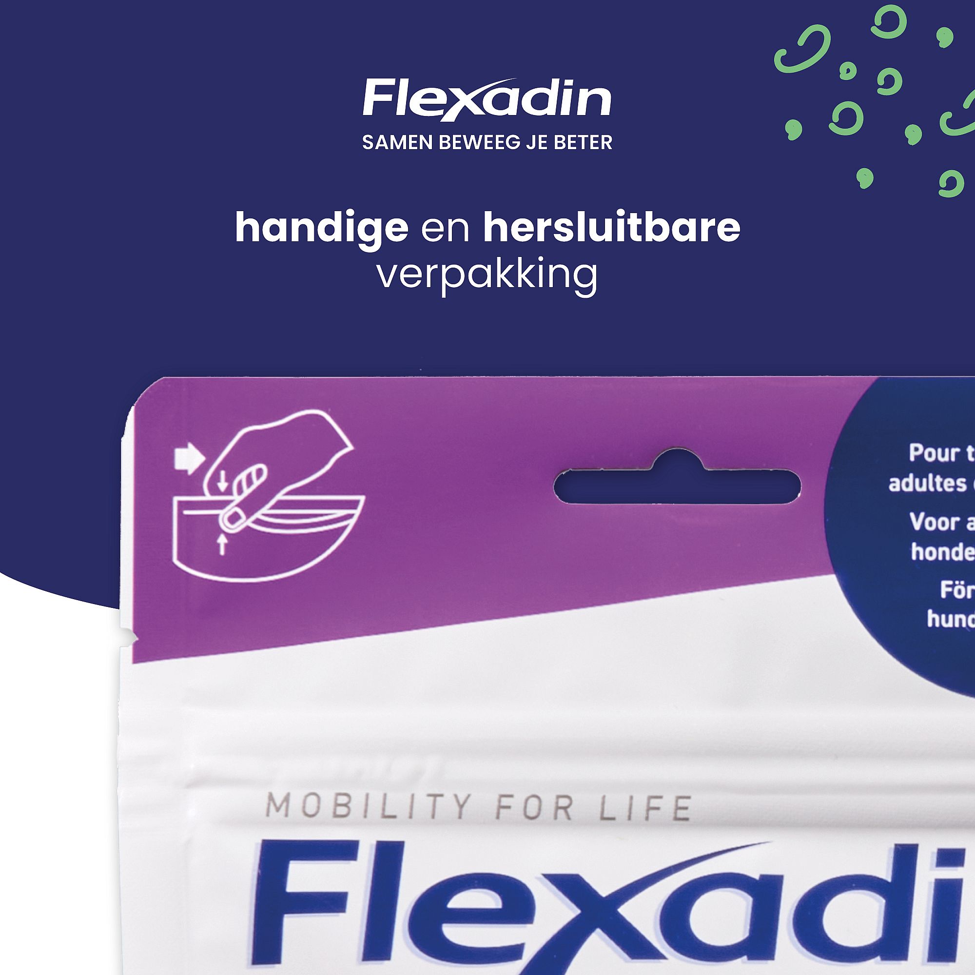 Flexadin Adult Dog 70 Kauwbrokjes