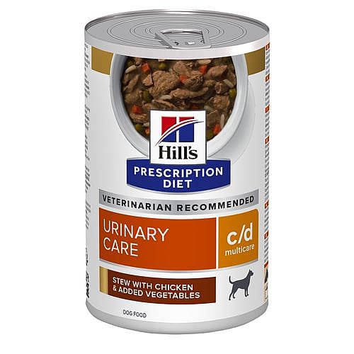 Hill's Prescription Diet CD Multicare Urinary Care Hondenvoer Kip 12 x 354 gram stoofpotjes