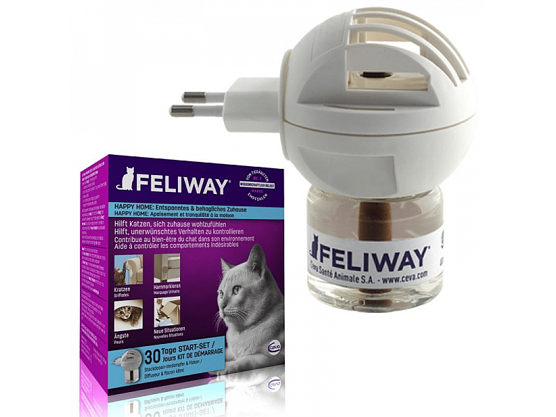 Feliway Verdamper kat Starterskit: Verdamper en Navulling