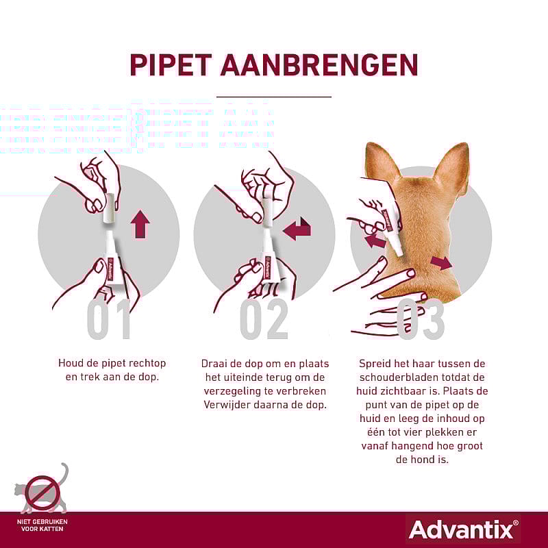 Advantix Spot-on Hond 24 pipetten - 25 - 40 kg - 400/2000