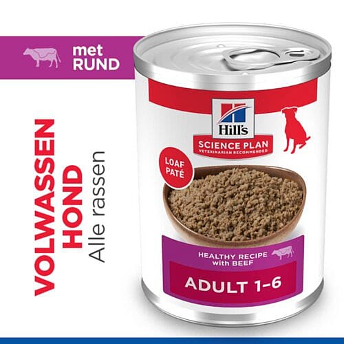 kattenvoer, hondensit Kan, hondenvoer, volwassen hond, nat voer