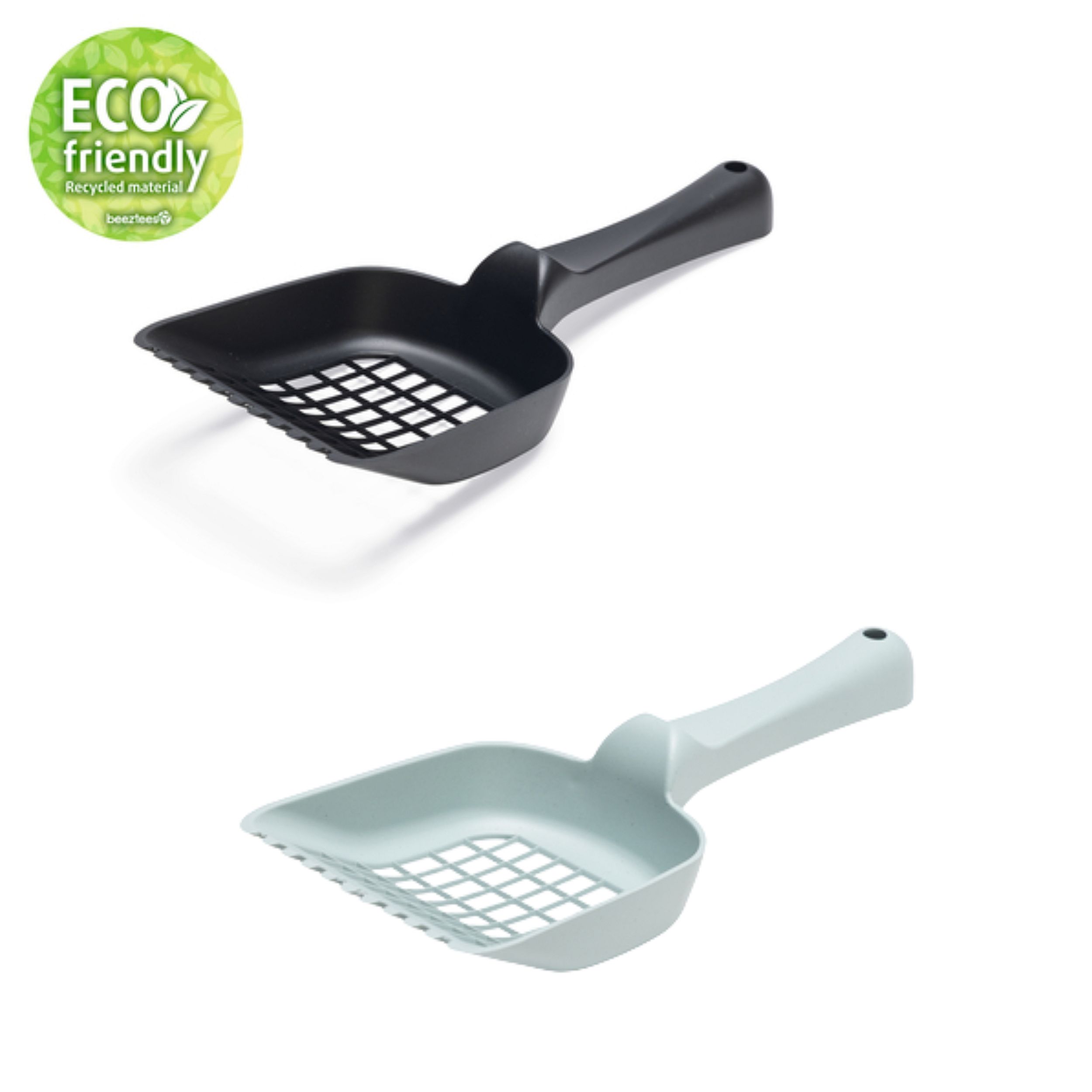 categorie: kattengerei, pan/mes, kleur: zwart, handvat, eco vriendelijk, pannenkoekpan, grillplaat?, eco, onderdeel, plastic?