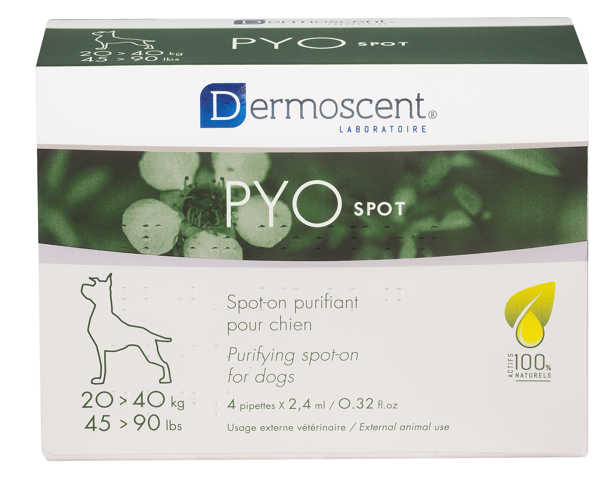Dermoscent Pyospot Hond Hond 20 - 40 kg