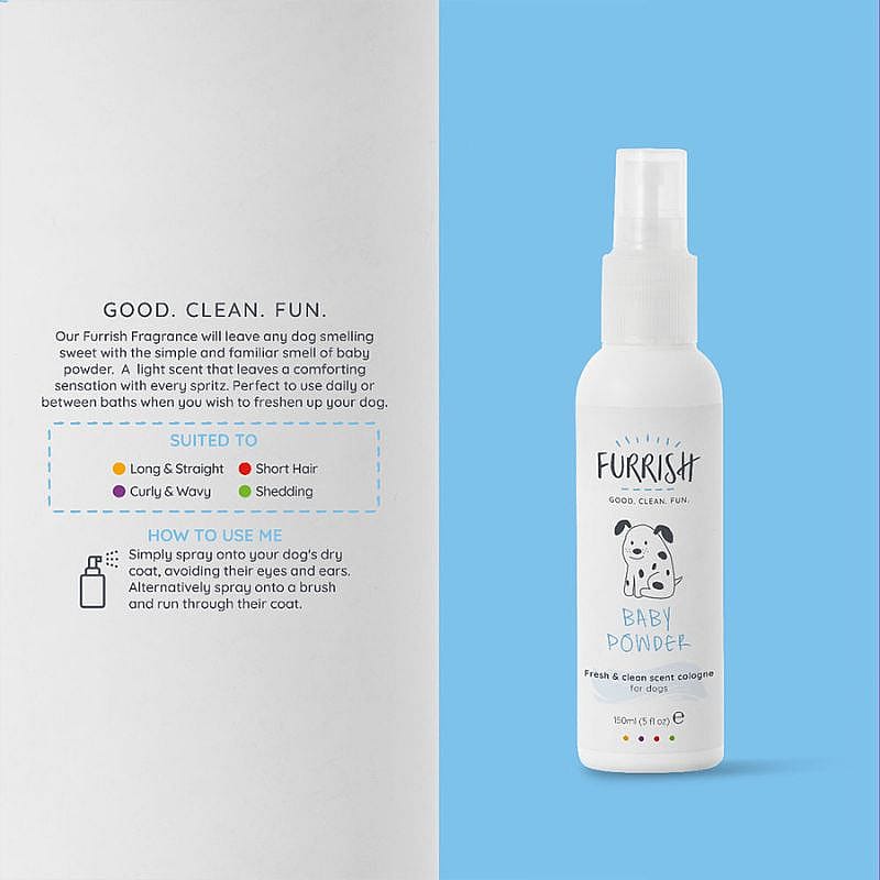 Furrish Baby Powder Cologne 150 ml Hond
