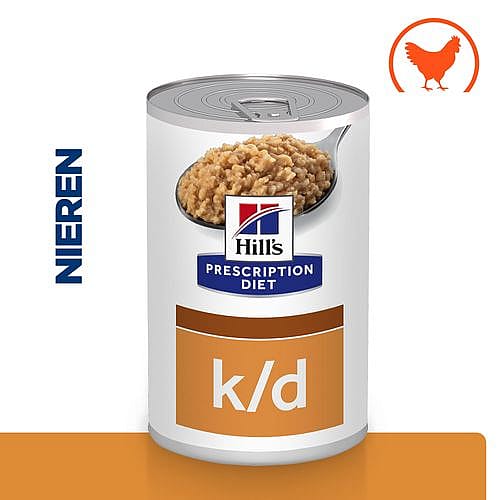 Hill's Prescription Diet KD Kidney Care Hondenvoer 12 x 350 gram blikjes
