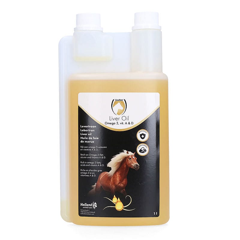 Excellent Liver Oil Levertraan Paard 1000 ml