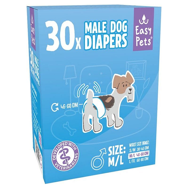 EasyPets Hondenluiers Reu Hond M/L