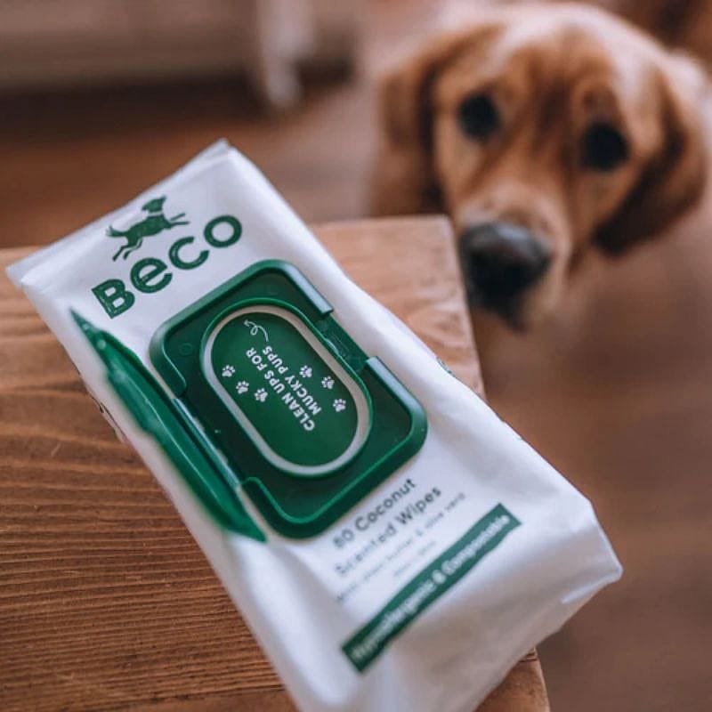 Beco BAMBOO Dog Wipes Hond Unscented