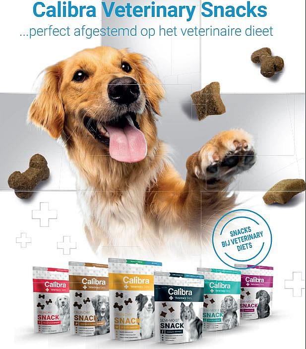 Calibra Veterinary Diets Mobility Support Semi-Moist Snack 120 gram