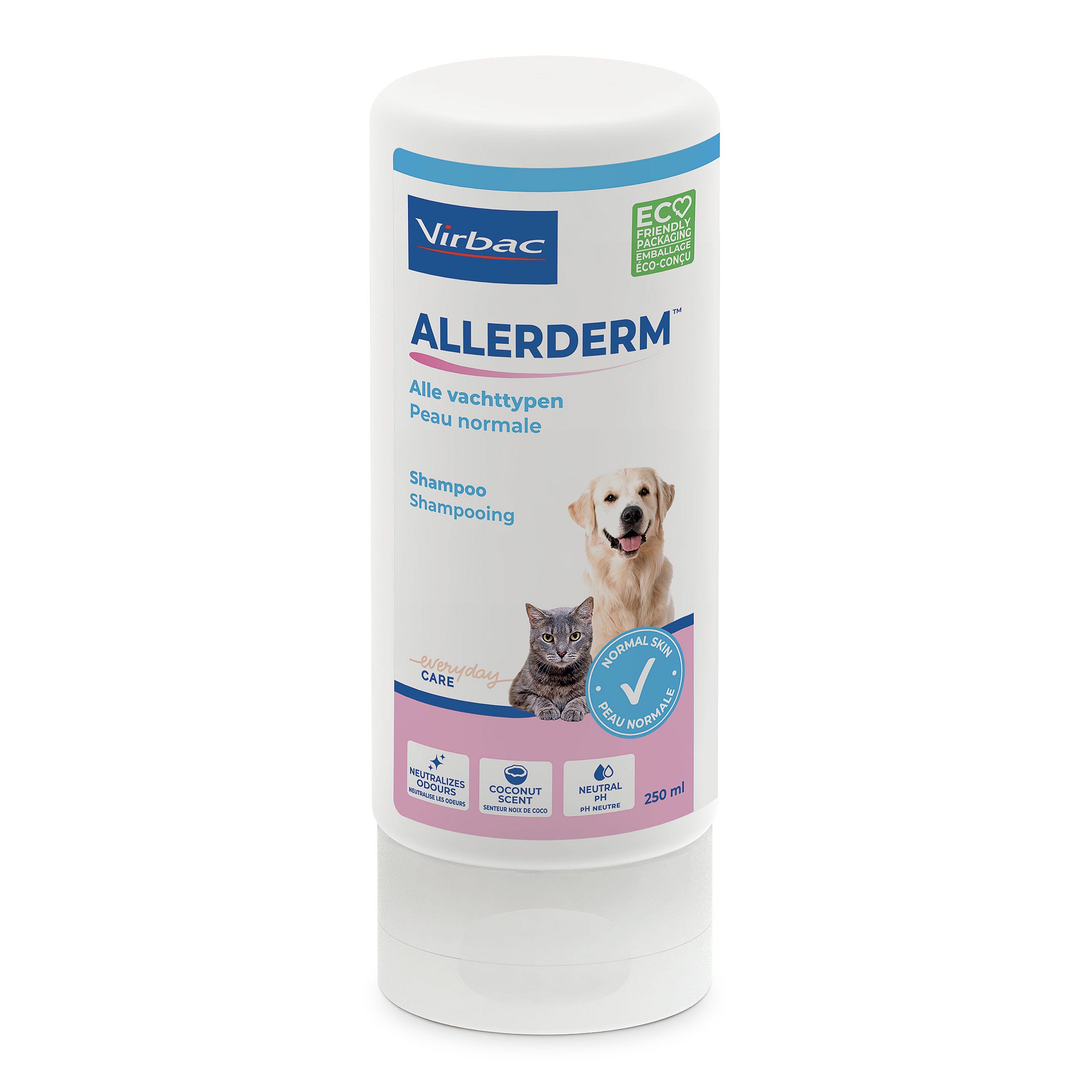 Allerderm Alle Vachttypen Shampoo Hond Kat 250 ml