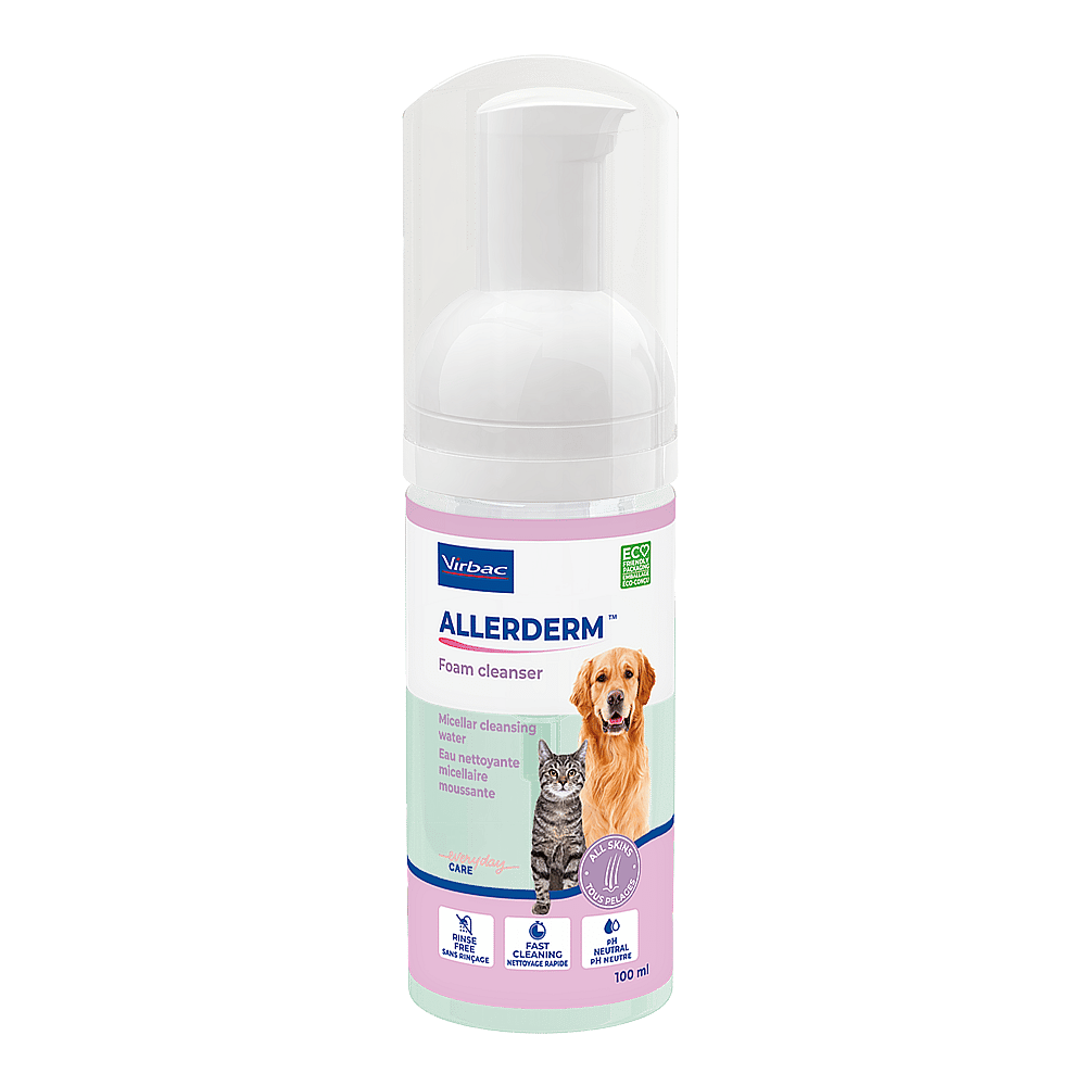 Allerderm Foam Hond Kat 100 ml