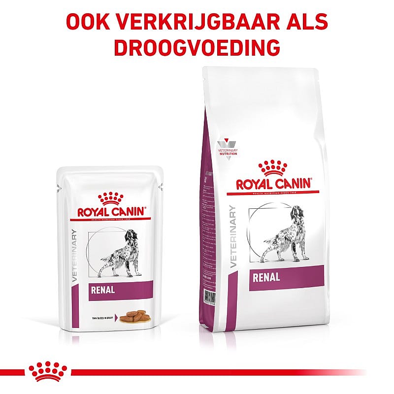 Royal Canin Renal Hond 12 x 100 gram maaltijdzakjes