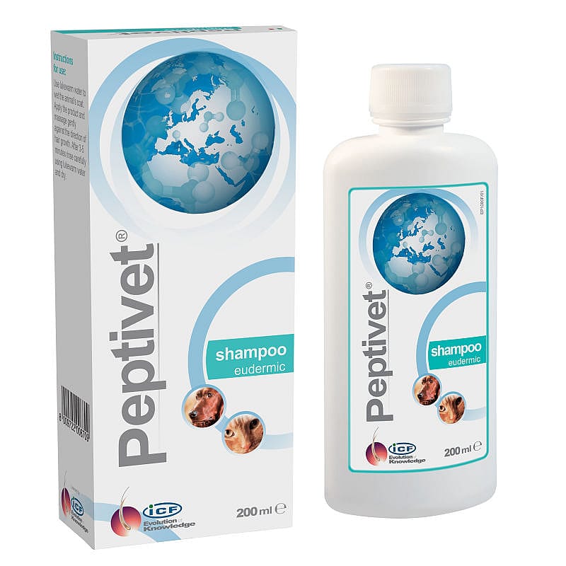Peptivet Shampoo Huid Hond Kat Paard 200 ml