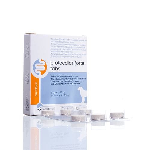Protecdiar Tabs Darm Hond Forte - 6 tabletten