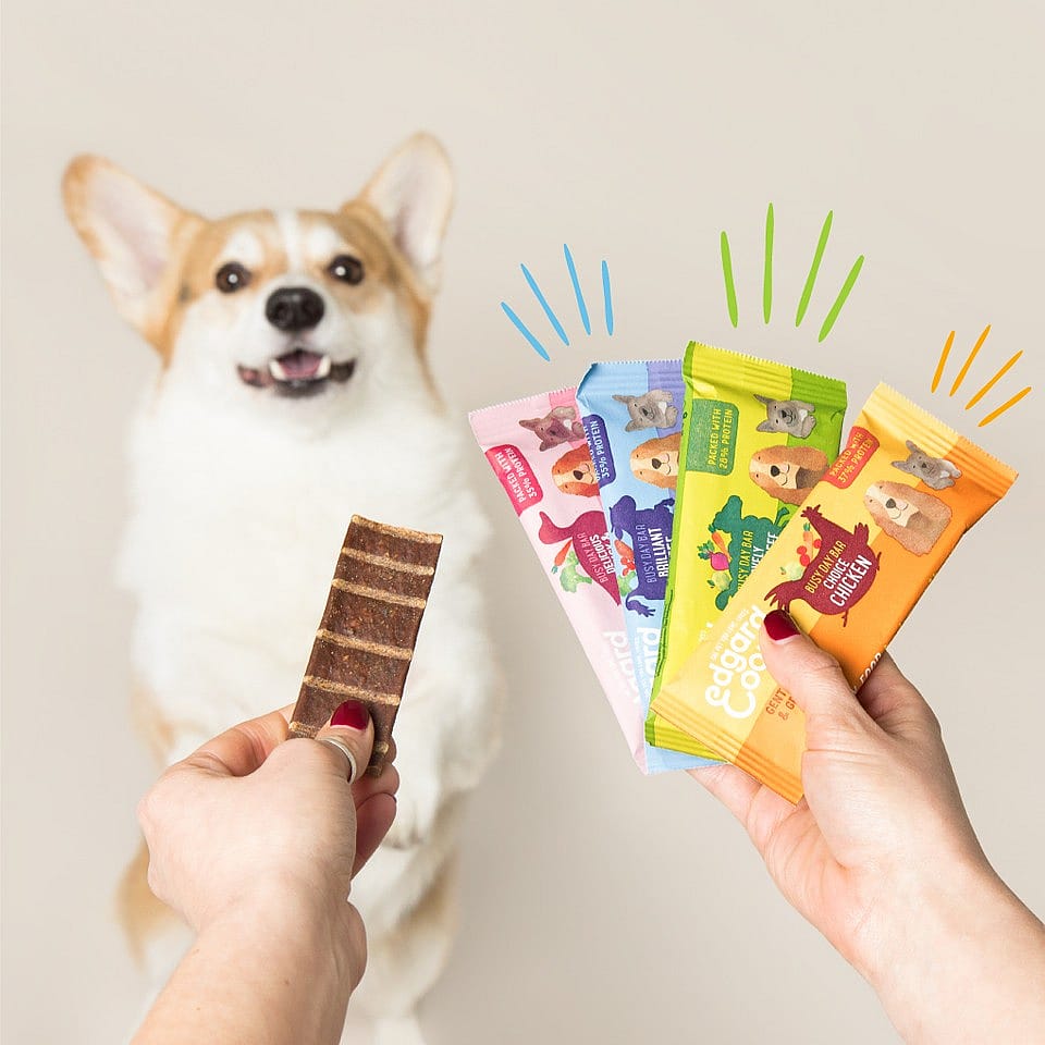 Edgard & Cooper Busy Day Bar - Energiereep 1 stuk Eend & Kip