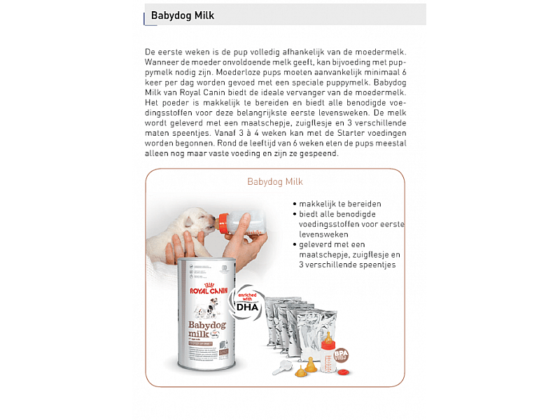 Royal Canin Babydog Milk