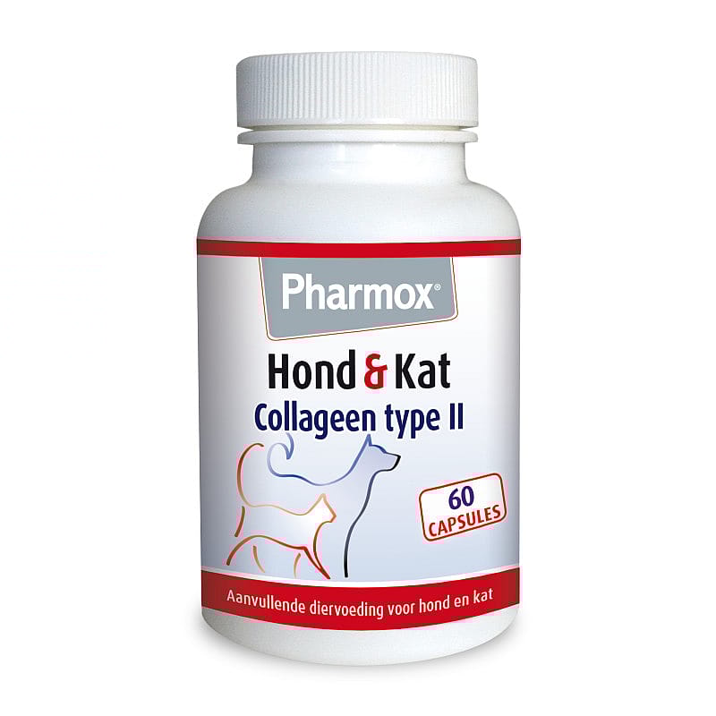 Pharmox Collageen Type II Hond Kat 60 Capsules