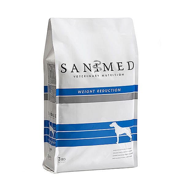 Sanimed Weight Reduction Hond Dieetvoer: Gewichtsverlies - Spiermassa behoud - Vetverbranding 3 kg