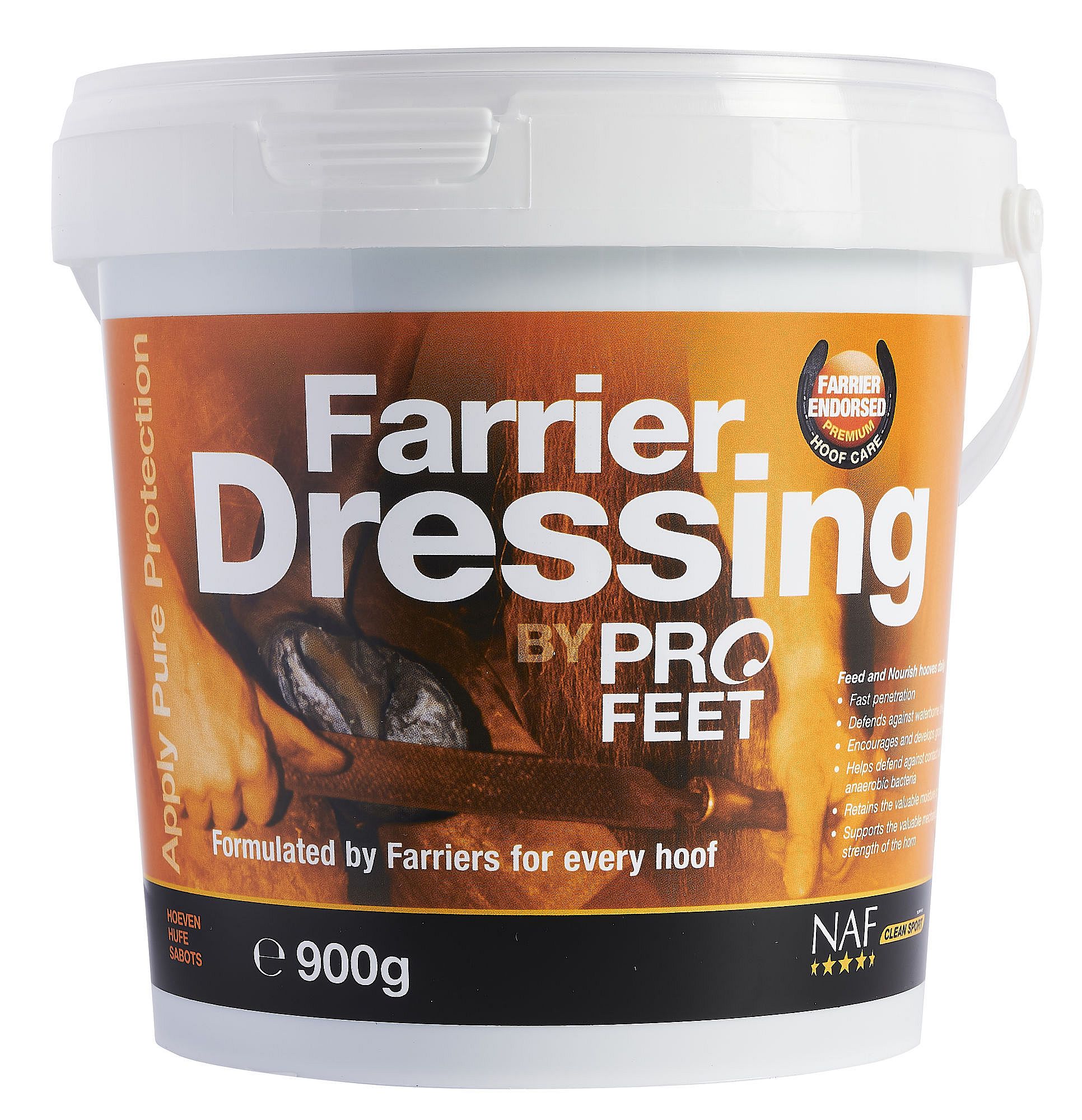 NAF Farrier Dressing by ProFeet – Hoefverzorging voor dagelijks gebruik 900 gram