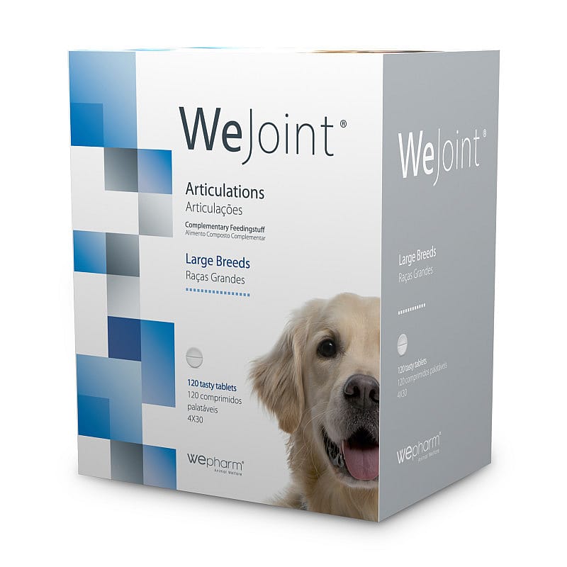 Wepharm WeJoint Gewrichten 120 tabletten Large breed hond