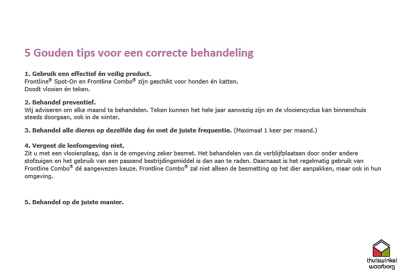 Frontline Combo Hond