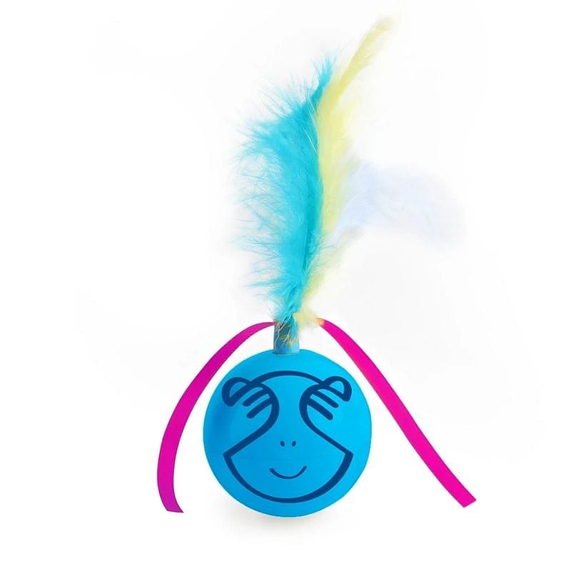 balpen, kinderbal, feather, tasje, kattebelletjes