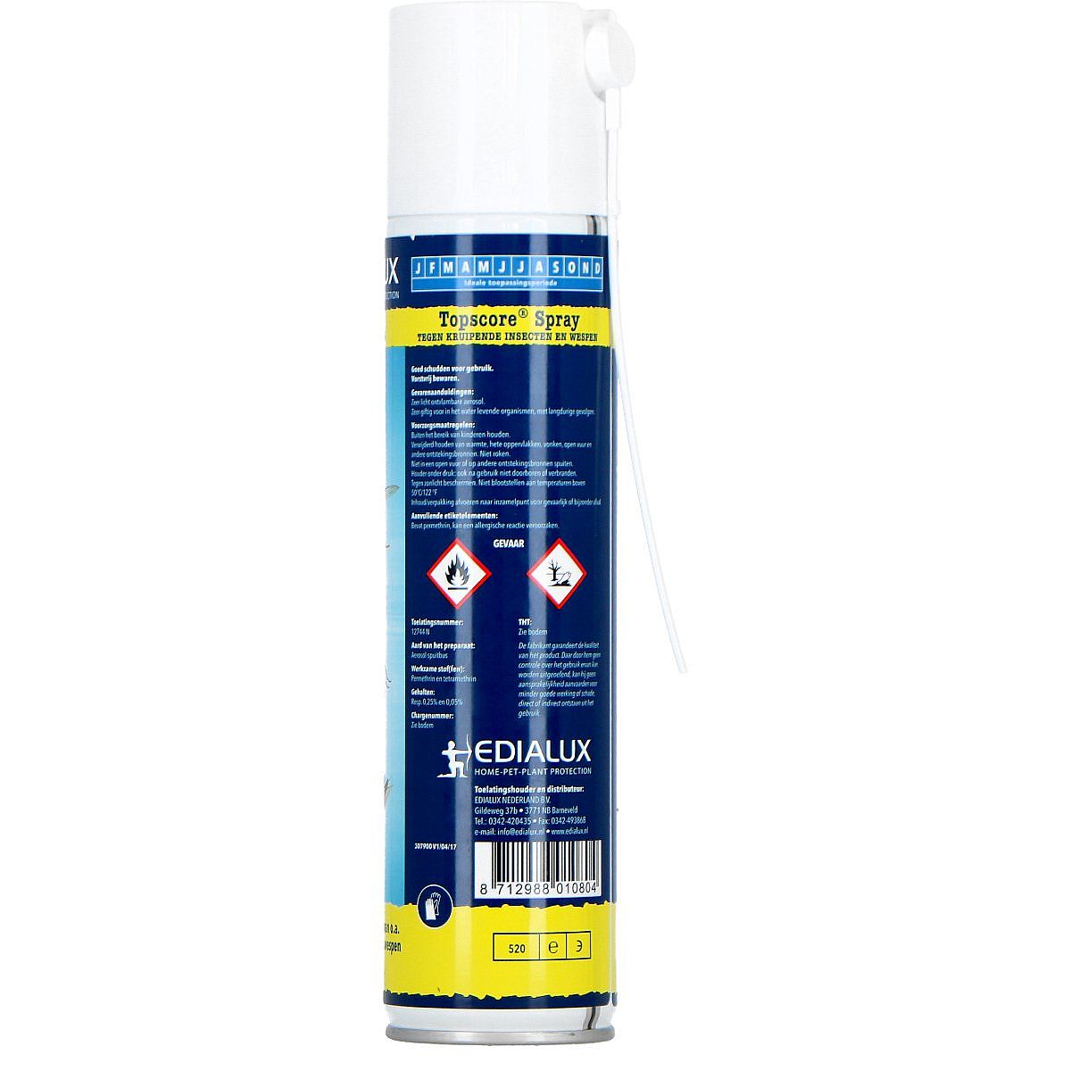 Topscore Kruipende Insecten en Wespen Omgevingsspray 400 ml