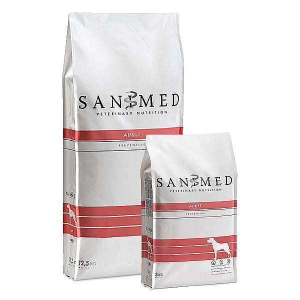 Sanimed Weight Reduction Hond Worst 5 x 400 gram