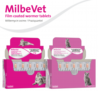 Milbevet FC Tasty Ontwormtablet Grote/Middelgrote Kat 50 tabletten, Dier, Kat, Zoogdier, Huisdier