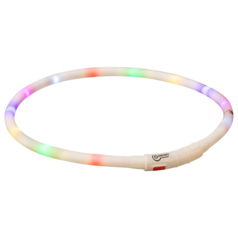 Trixie Halsband Lichtgevend Meerkleurig Hond