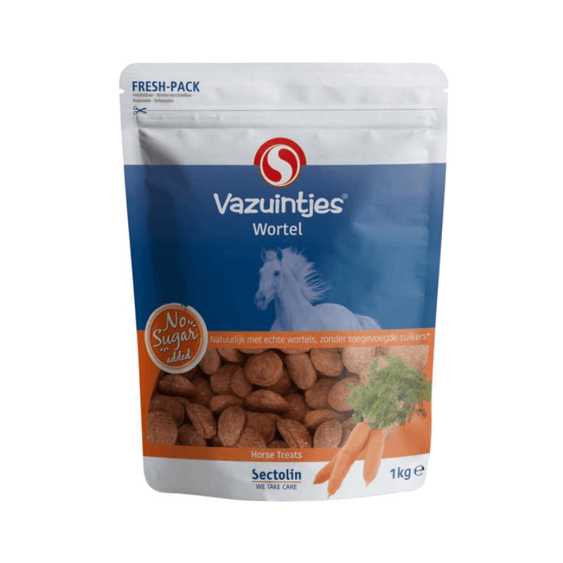 Sectolin Vazuintjes Snoepje Paard 1 kg - Wortel