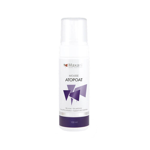 Maxani AtopOat Mousse Hond Kat Konijn 150 ml