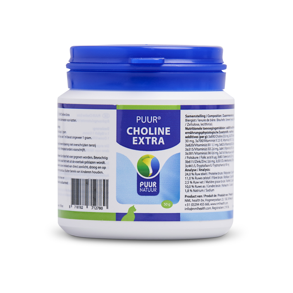 Puur Choline Extra Oudere Kat 50 gram, Kruiden, Plant