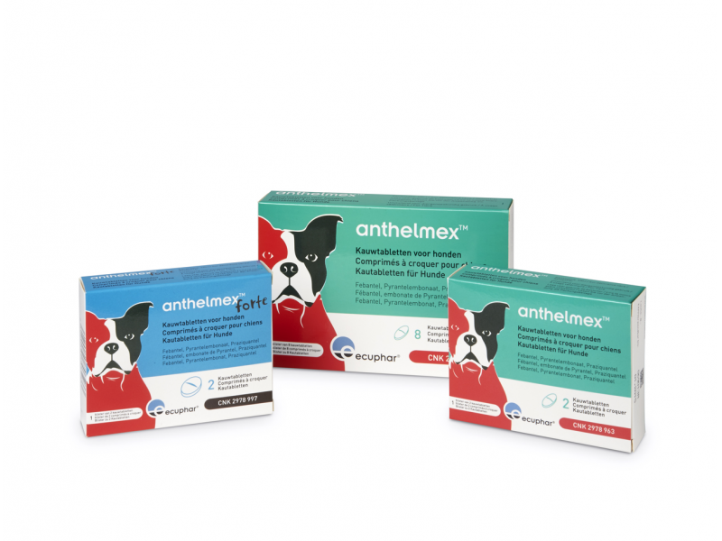 Anthelmex Ecuphar Ontwormingstablet Hond