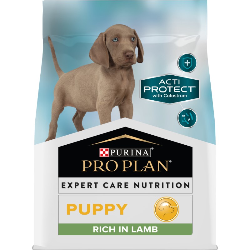 Purina Pro Plan Expert Care Dog Puppy Hondenvoer Lamb, Dier, Hondje, Hond, Zoogdier, Huisdier