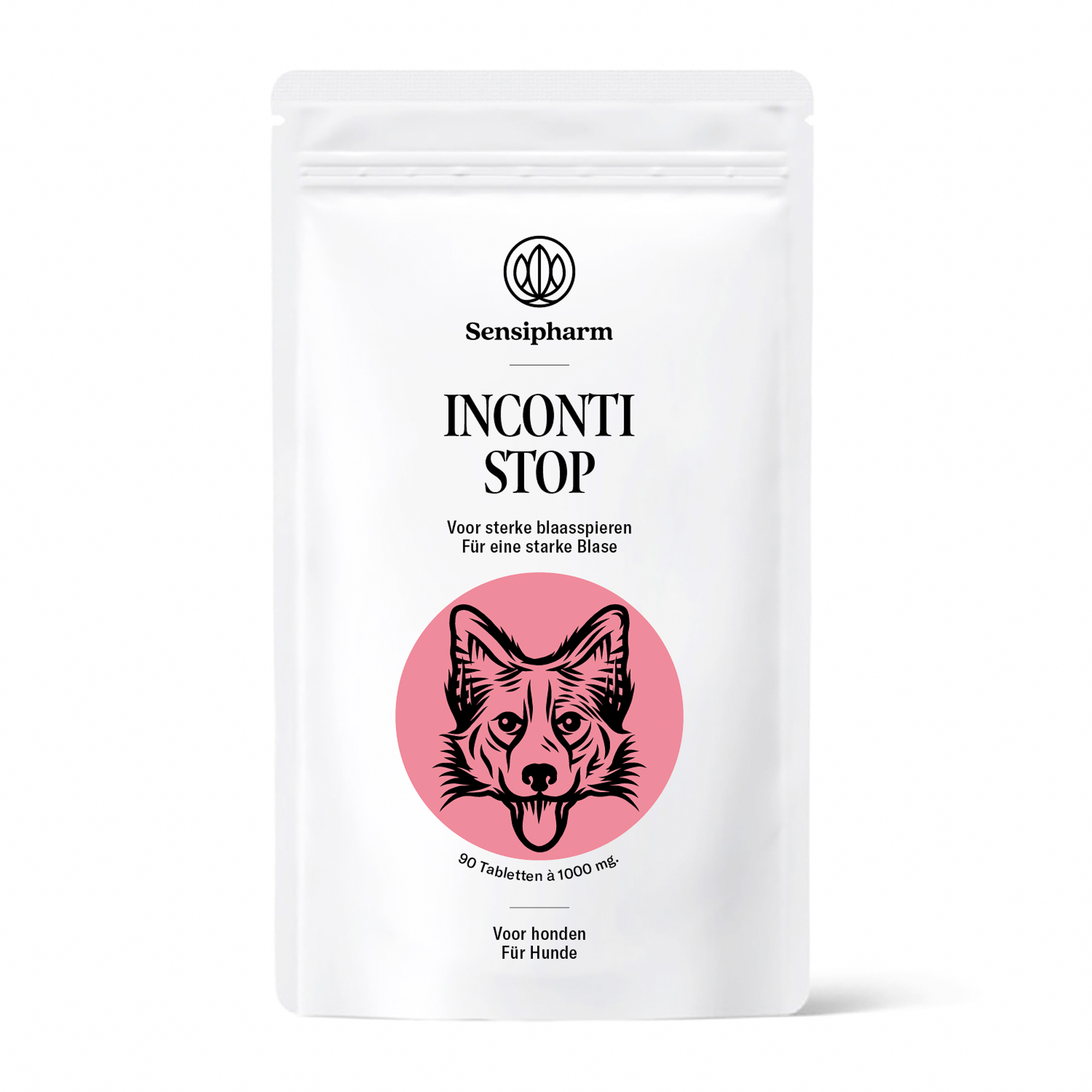 Sensipharm Inconti Stop Hond 90 tabletten, Hond, Zoogdier, Huisdier, Poeder