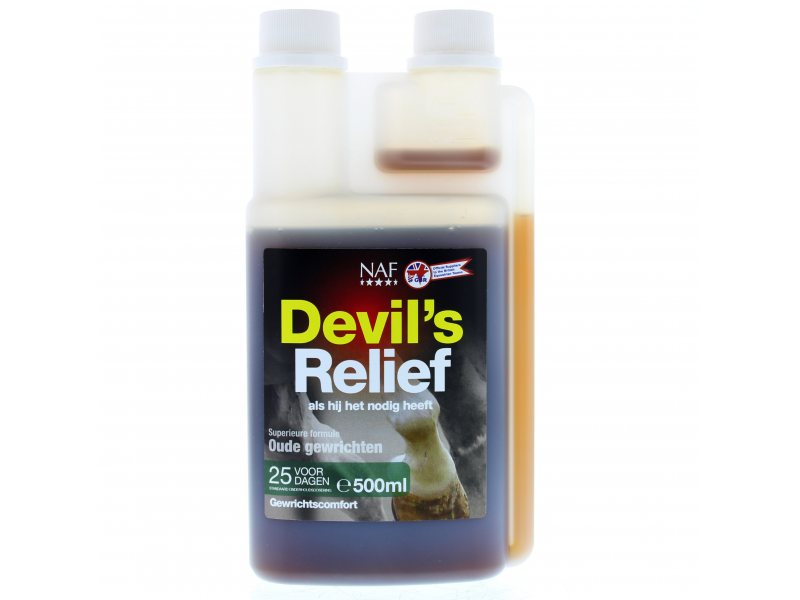 NAF Devil’s Relief – Kruidenoplossing voor stijve en oudere paarden