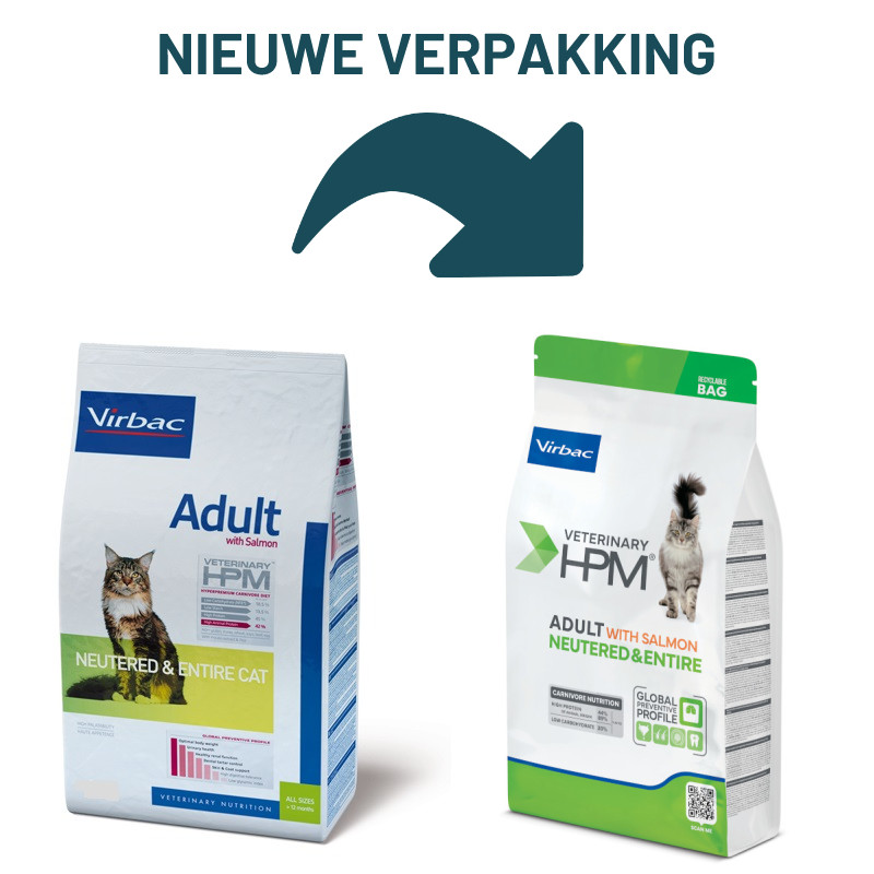 HPM Adult Neutered & Entire Cat Salmon