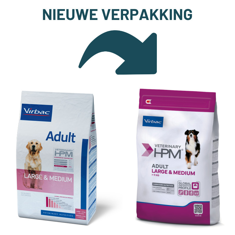 HPM Adult Large & Medium Dog 3 kg