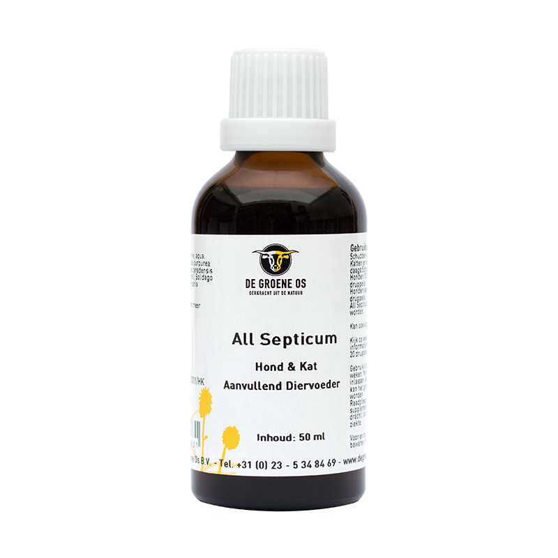 Groene Os All Septicum Hond Kat 50 ml flacon