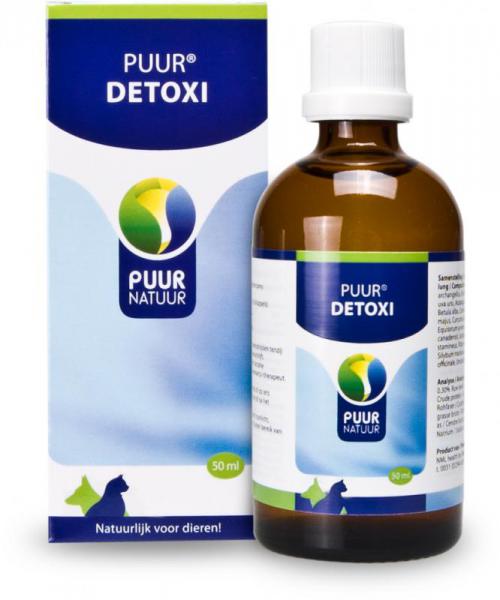 Puur Detoxi Hond Kat 50 ml, Voedsel, Kruiden, Siroop, Fles, Lotion