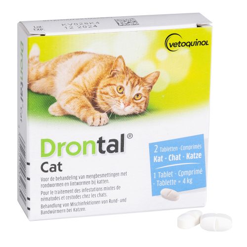 Drontal Cat Ontwormingstablet Kat 2 tabletten