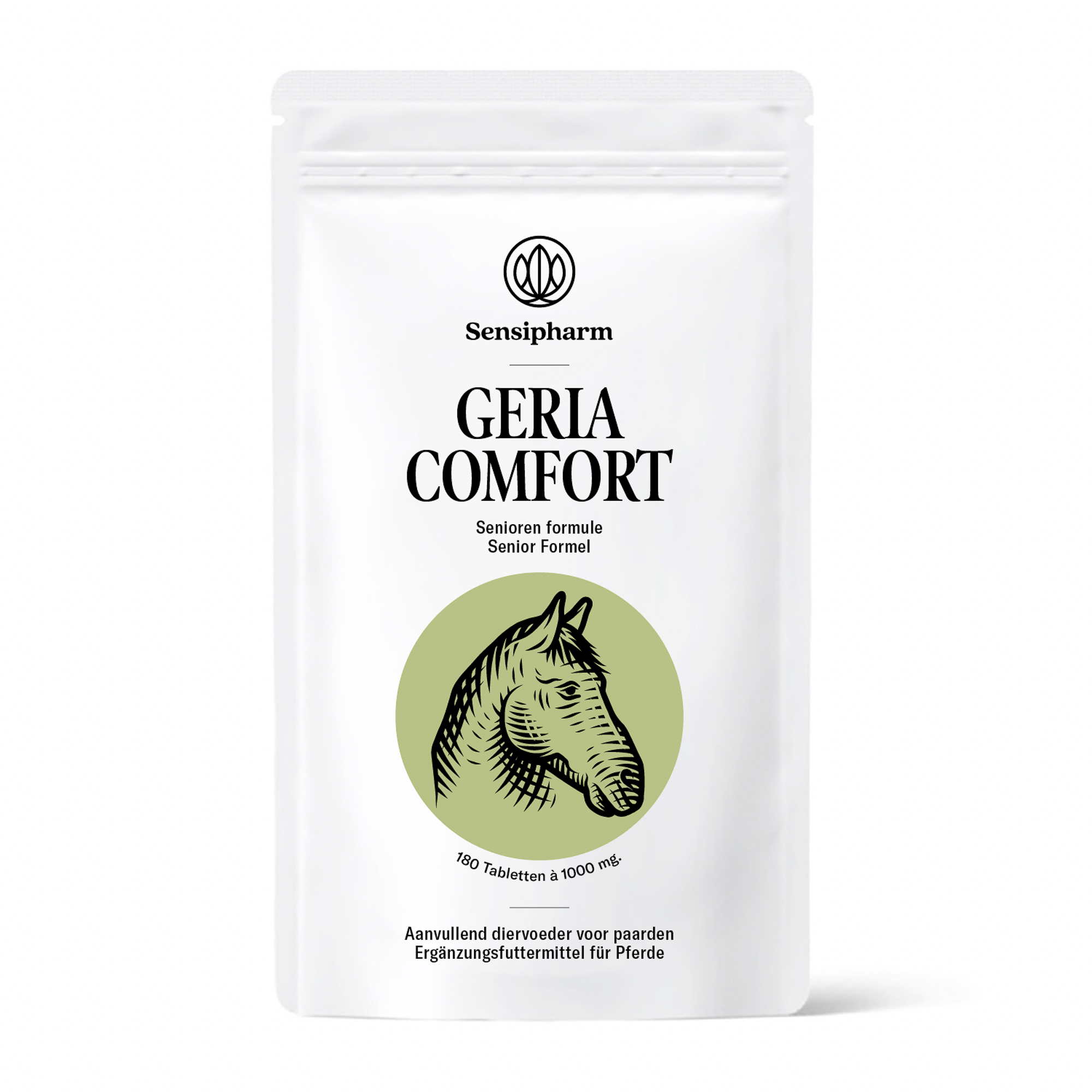 Sensipharm Geria Comfort Paard 180 tabletten, Poeder