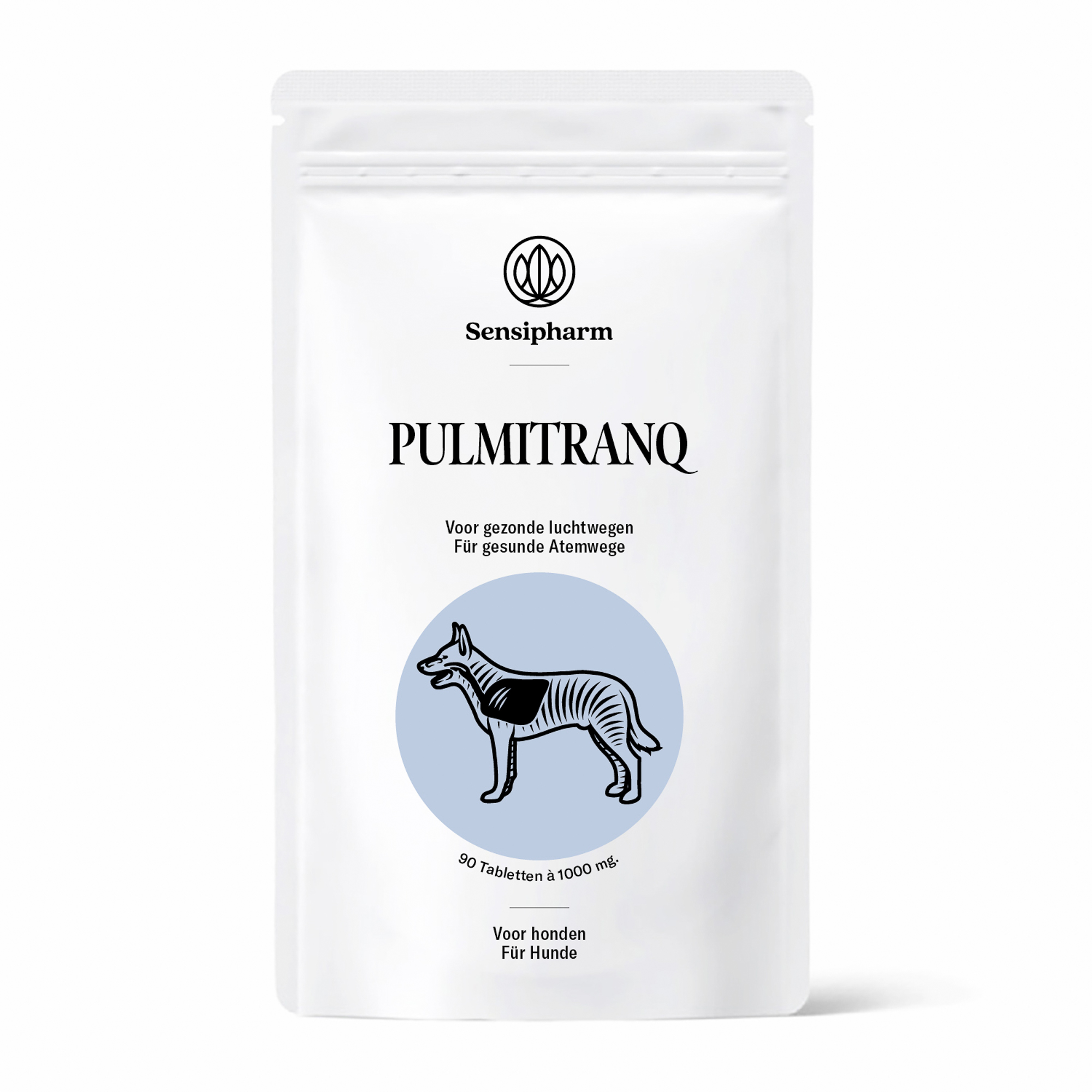 Sensipharm Pulmitranq Hond 90 tabletten 