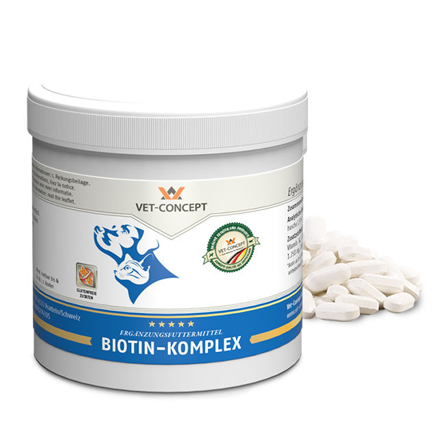Vet-Concept Biotine Complex Hond Kat 160 gram, Medicatie, Pil