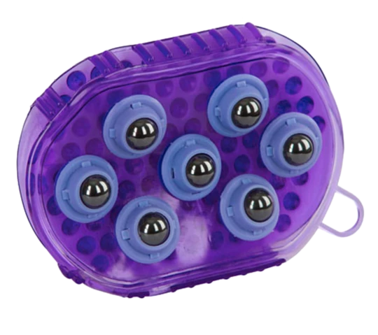 Borstel Magneet Massage Paard Paars